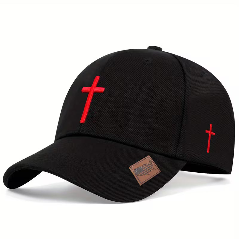 Casquette croix chrétien