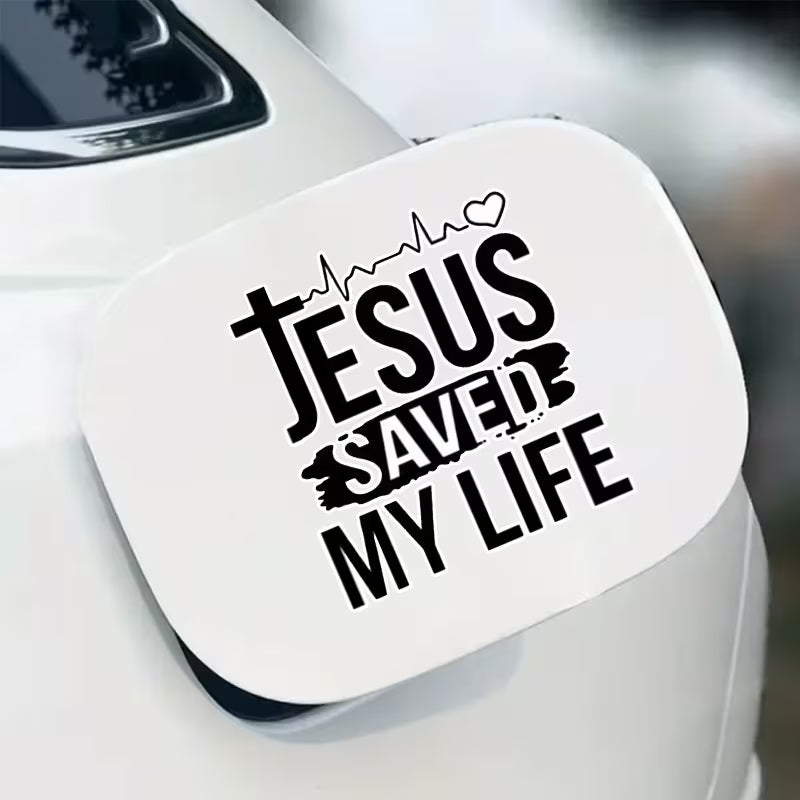 Autocollant de Voiture JÉSUS MA VIE