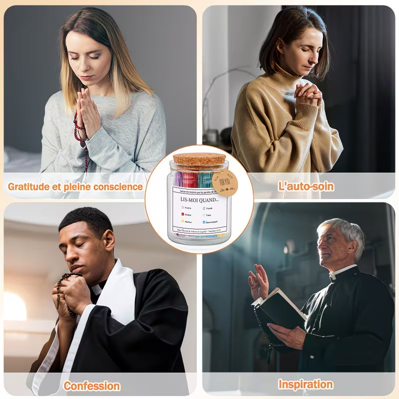 Bocal de bénédiction verset biblique - chrétien