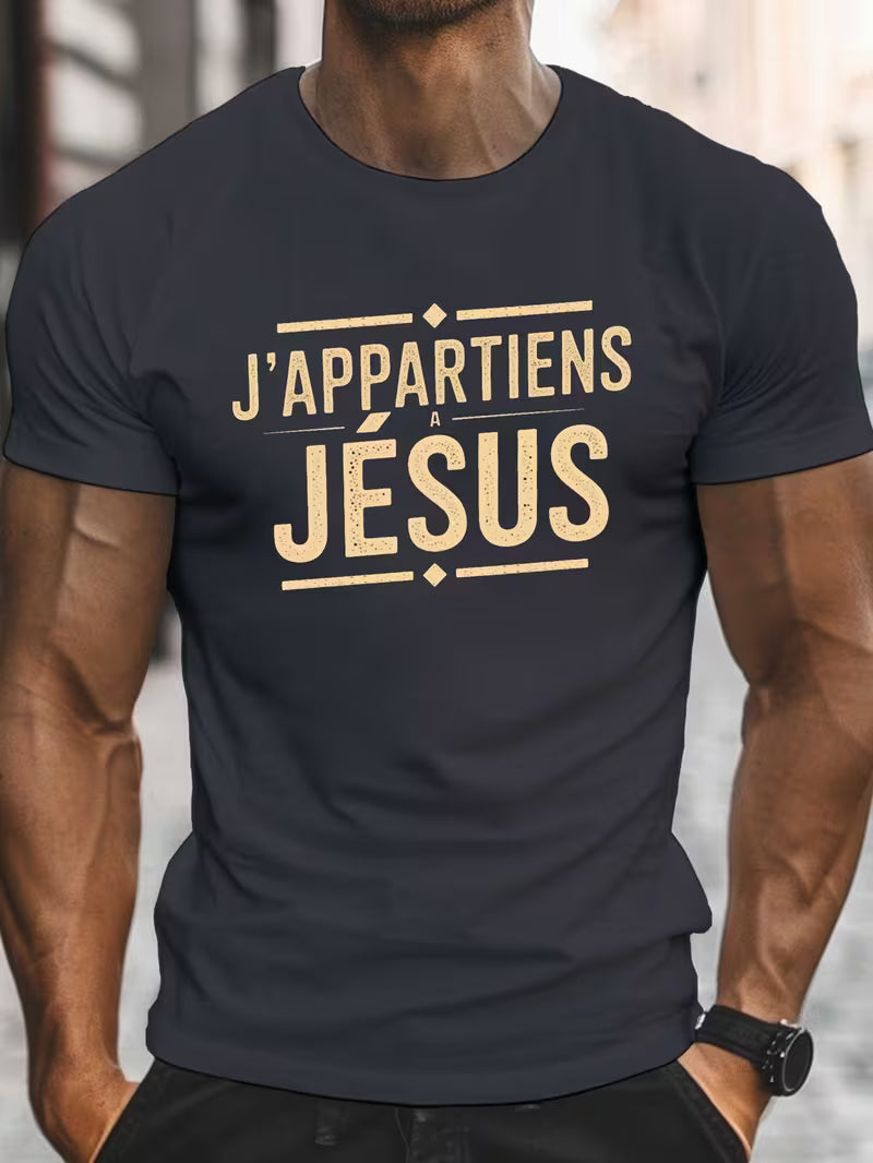 t-shirt j'appartiens à jésus