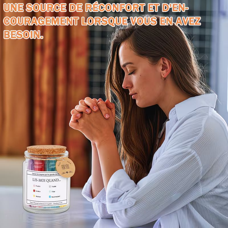 Bocal de bénédiction verset biblique - chrétien