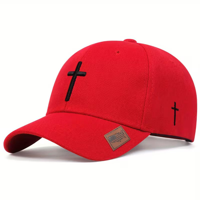 Casquette croix chrétien