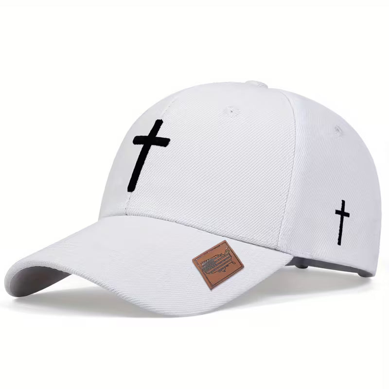Casquette croix chrétien