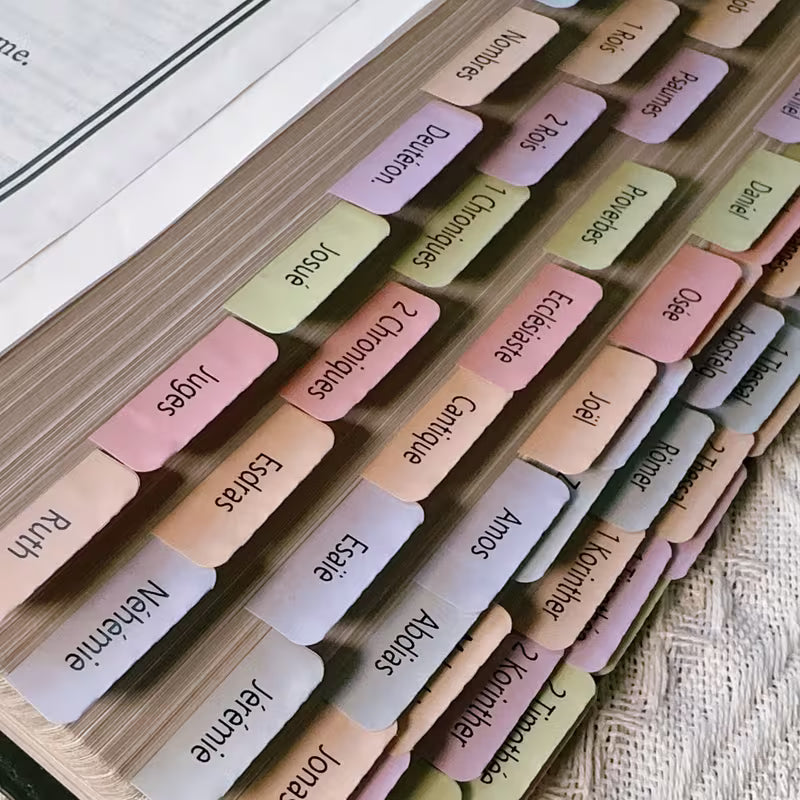 Onglets de Bible