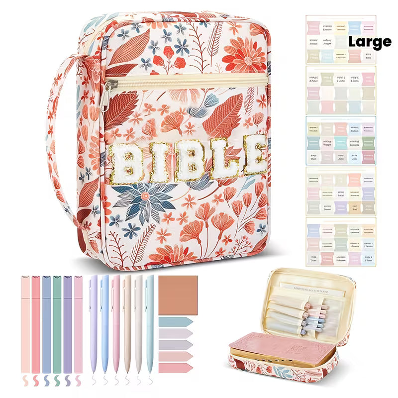 pochette pour bible et étude biblique