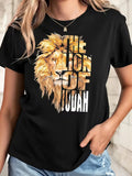 T-shirt lion chrétien