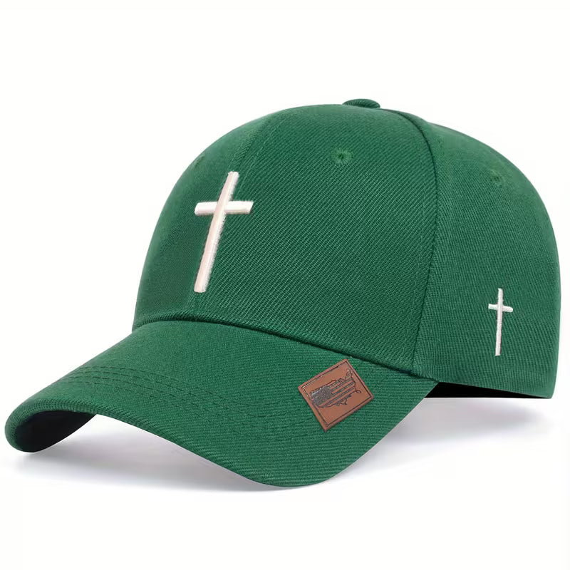 Casquette croix chrétien