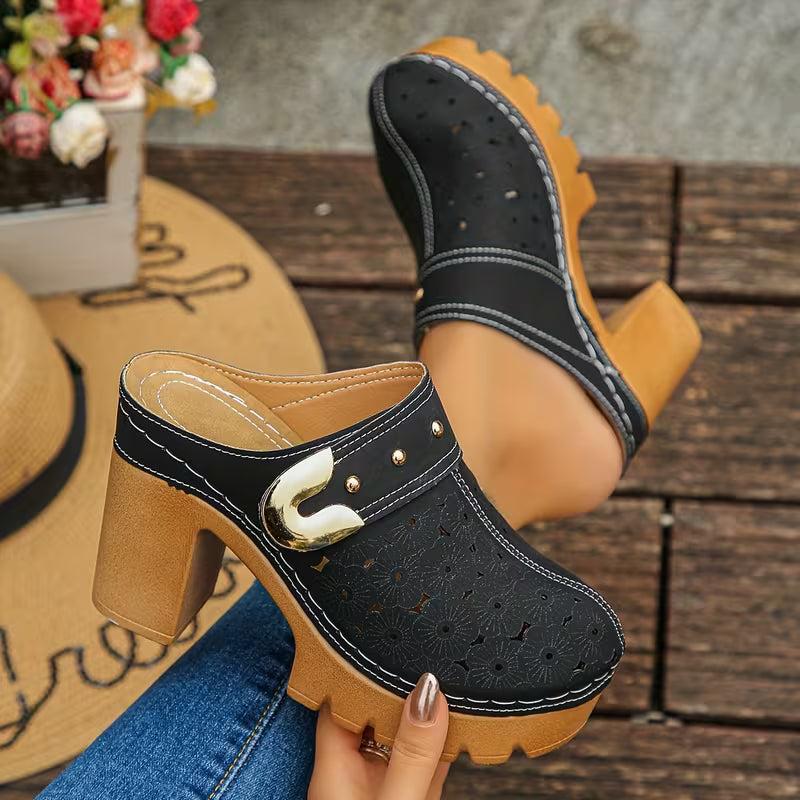 Sabo et à la mode pour un usage quotidien, chaussures pour femme